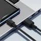 Кабель ACEFAST C25-04 USB-A to USB-C silicone charging data cable Black (6974316287070) - изображение 4
