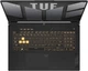 Ноутбук ASUS 17.3 TUF Gaming F17 FX707VJB-HX063 FHD IPS/Intel 5-210H/16GB/512SSD/RTX 3050 6GB/DOS/Gray (90NR0MY5-M002H0) - изображение 11