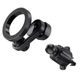 Автодержатель для телефона Proove Stealth Magnetic Air Outlet Car Mount Автомобильный держатель на дефлектор с магнитным креплением, Черный - изображение 4