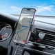 Автомобільний тримач для телефону Автотримач HOCO H36 Cheetah Car holder (air outlet) Чорний - зображення 7