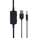 Компьютерные колонки Fantech GS202 Sonar, 2.0, 2×3 Вт, 45 мм, USB + AUX 3.5 мм, RGB-подсветка, 80×80×100 мм - изображение 3