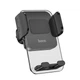 Автомобильный держатель для телефона Автодержатель HOCO CA117 Exquisite press type air outlet Car holder Черный - изображение 6