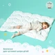 Одеяло детское Sei Design «Standart» всесезонное 100х135 см, наполнитель антиаллергенное силиконизированное волокно, гипоаллергенное и дышащее белая - изображение 7
