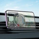 Автомобільний тримач для телефону Автотримач HOCO H28 Rainbow RING magnetic Car holder (air outlet) Чорний - зображення 3