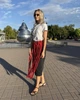 Пояс на талию женская прыпында макраме ручной работы из натурального хлопкового шнура с бахромой Красная - изображение 5