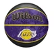 Мяч баскетбольный в подарочной коробке + насос Wilson NBA TEAM TIEDYE BSKT LA LAKERS size 7 WZ4007803XP (Оriгинал) - изображение 2