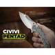 Ніж складаний Civivi Pentad Чорний/білий 8.8 см Nitro-V Micarta - изображение 12