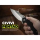 Ніж складаний Civivi Pentad Чорний 8.8 см Nitro-V G10 - изображение 12