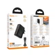 Зарядное устройство Hoco N85 Vigoroso 3xUSB Type-C + USB-A 100 Вт PD/QC с кабелем Type-C — Type-C Черный (N85) - изображение 3