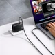 Зарядное устройство Hoco N85 Vigoroso 3xUSB Type-C + USB-A 100 Вт PD/QC с кабелем Type-C — Type-C Черный (N85) - изображение 8