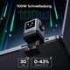 Зарядное устройство Ugreen X688 Robot tech 100 Вт 4xUSB GaN быстрая зарядка (45515B) - изображение 7