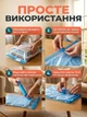 Вакуумні пакети для одягу з насосом мішки для зберігання вакуумування та вакуумної упаковки комплект 11 шт - зображення 5