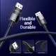 Кабель Ugreen DP114 DP 1.4 Male to Male Plastic Case Braided Cable 1 м Black (UGR-80390) - изображение 3