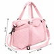 Спортивна сумка Lesko YH-1031 Light Pink для активного відпочинку та занять спортом - зображення 5