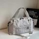 Спортивна сумка Lesko YH-1031 Light Gray для активного відпочинку та занять спортом - зображення 5