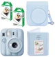Набір Fujifilm INSTAX Mini 13 Frost Blue фотокамера миттєвого друку / картриджі фотопапір 20 фото / чохол / альбом 64 фото - зображення 1