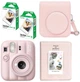 Набір Fujifilm INSTAX Mini 13 Candy Pink рожева фотокамера миттєвого друку / картриджі фотопапір 20 фото / чохол / альбом 64 фото - зображення 1