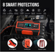 Зарядное устройство для аккумулятора 10A 12V/24V, автоматическое Smart зарядное устройство для авто, грузовика, мотоцикла и лодки - изображение 7