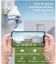 Камера видеонаблюдения GALAYOU Y4 2K 360° для улицы, Wi-Fi CCTV камера с поворотом Pan-Tilt, обнаружением людей - изображение 6