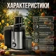 Соковыжималка Zepline ZP-00365 2500 Вт 2 скорости Резервуар для сока 300 мл с широкой горловиной 65 мм - изображение 3
