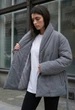 Женская демисезонная куртка Стаф серая базовая Staff emi gray M (403223) - изображение 5