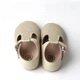 Туфлі BottiLion T-Strap shoes з натуральноі шкіри з перфорацією,внутрішня устілка 12,5 см ( 1,5-2 роки), бежеві - изображение 5