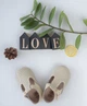 Туфлі BottiLion T-Strap shoes з натуральноі шкіри з перфорацією,внутрішня устілка 12,5 см ( 1,5-2 роки), бежеві - изображение 6