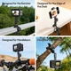 Крепление супер зажим краб Ulanzi CO78 Super Clamp (C082) с резьбой 1/4", ARRI и Cold Shoe для фото- видеооборудования до 1 кг - изображение 7
