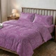 Комплект постільної білизни Zastelli Євро 200х220 см Bubble Plum бязь (2500000993671) - зображення 1