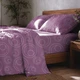 Комплект постільної білизни Zastelli Євро 200х220 см Bubble Plum бязь (2500000993671) - зображення 5