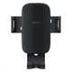 Автотримач для телефона Baseus Metal AgeII Gravity Car Mount（Air Outlet Version）Black - зображення 3