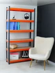 Стеллаж Iron 1800x800x500, металл 1.5мм толщиной, крашеный, 4 полки - изображение 7