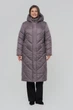 Зимняя женская куртка большого размера UF-Fashion LR-33-1 60 пудровый - изображение 1