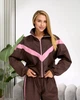 Жіночий костюм з контрастними вставками (кофта+штани) Uaclothes M-L Капучино (like39309-197461375) - зображення 2