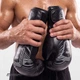 Боксерські рукавички EasyFit PowerPunch 6 унцій (6 oz) Чорні (56003845) - зображення 13