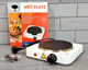 Електроплита настільна DLD Hot Plate 1010A на 1 конфорку 1000 Вт з регулюванням температури та термостатом - изображение 1