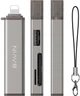 USB-хаб Bavin OTG-93 3-в-1 Lightning to SD/TF/USB 2.0 Gray (OTG-93 GY) - зображення 2