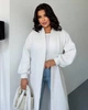 Довгий жіночий плюшевий кардиган Uaclothes 54/58 Молочний (like39318-1975513145) - изображение 4