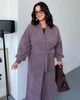 Довгий жіночий плюшевий кардиган Uaclothes 42-46 Капучино (like39317-197541360) - изображение 4
