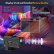 Портативный Smart проектор XGODY Gimbal 5 Android 11, Full HD 1080P, Wi-Fi 6, Bluetooth, 180° поворот - изображение 2