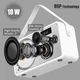 CD проигрыватель LONPOO 103 с Bluetooth, FM-радио, USB, AUX, аккумулятором, белый - изображение 3