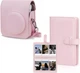 Комплект Аксессуаров instax MINI 11/12/13 чехол + альбом на 108 фото для Фотокамеры Моментальной Печати Fujifilm Instax Mini 13 / Instax Mini 12 / Instax Mini 11: чехол, фотоальбом Blossom Pink - изображение 1