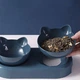 Двойная миска для кота с автоматической поилкой 500 мл / Миска для котов на подставке / Тарелка для собак - изображение 7