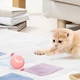 Интерактивная игрушка для котов 4,3см PetGravity, от USB / Смарт мячик с подсветкой для домашних животных - изображение 6