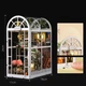 Бук Нук Сонячна кавова оранжерея Book Nook Sunshine Coffee Greenhouse Інтерьерний конструктор YM-07 DIY - изображение 9