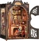 Румбокс Кабінет графа Кота Інтер'єрний конструктор Count Cat's Study Book Nook SD-03 - изображение 4