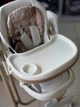 Дитячий стільчик для годування та гойдалка 3 в 1 Adbor Indigo V-8 Beige (з народження до 4 років, пульт ДК, електрогойдалка) - зображення 3