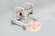 Развивающий коврик-ходунки 3 в 1 Beruty Baby Activity Beige (с пианино, ночником, от 0 до 24 месяцев) - изображение 4