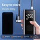 Акумуляторний автомобільний компресор 6000 мА·год із Power Bank, цифровим дисплеєм, автостопом і LED-ліхтариком - зображення 4