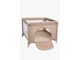 Детский манеж VELANO Cubo Beige (квадратный игровой манеж для детей, с кольцами-держателями, сумка) - изображение 2